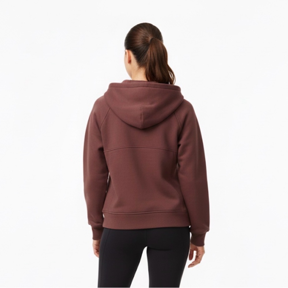 CRZ Yoga women’s half zip hoodie size small color taupe - Picture 3 of 5